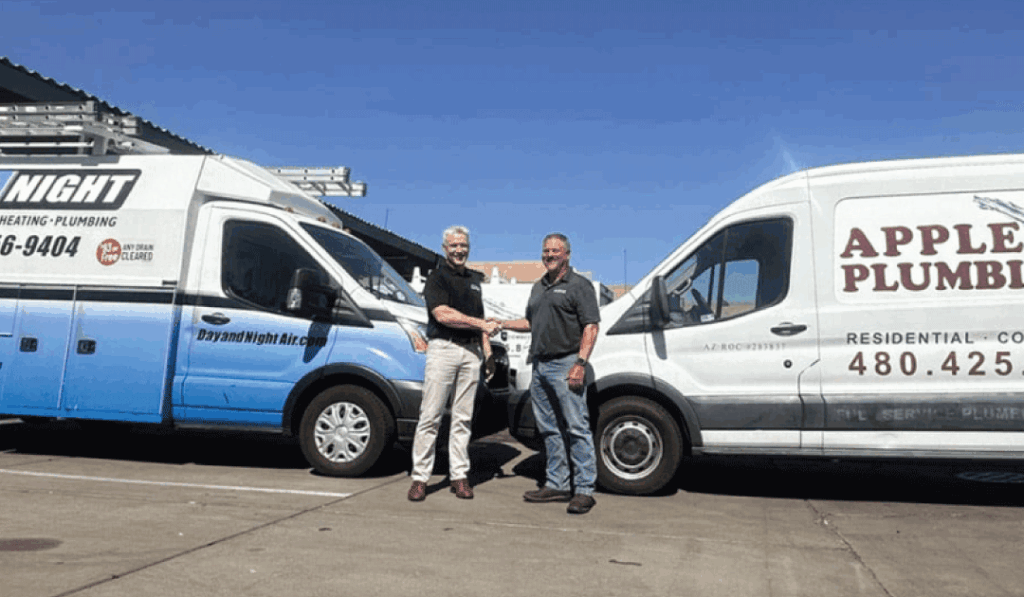 Apple Plumbing Merges with Day & Night